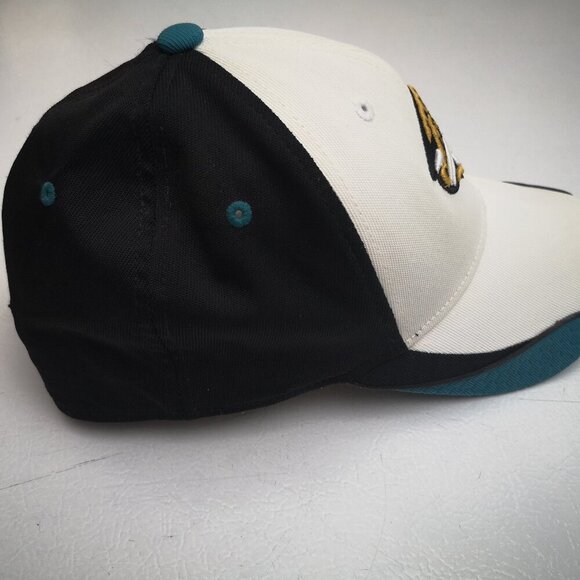Reebok NFL Jacksonville Jaguars Unisex White/Green/Blk Baseball Hat - Picture 2 of 7